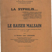 La Syphilis... : Le Baiser maisain